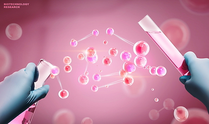 PSD 편집이미지 손 산업 분홍색 실험 들기 신체부위 DNA 생명공학 연구원 시험관 비커 바이오 이미지편집 직업 컬러 의학 모션 실험기구 사람 파일형식