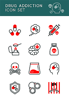 아이콘 말풍선 생각 해골 사람모양 주사기 사람없음 빨간색 알약 검은색 범죄 약병 수갑 구속 라인아이콘 얼굴모양 뇌 라이터 중독 마약 마약중독 약물중독 대마초 마리화나 2D아이콘 AI파일 모양 얼굴 컬러 컨셉 의료기기 뼈 약 병_담는 파일형식 벡터
