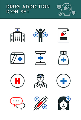 아이콘 십자가 말풍선 서류봉투 사람모양 병원 주사기 사람없음 치료 빨간색 상자 검은색 환자 의사 약병 라인아이콘 얼굴모양 상담 중독 십자모양 약물중독 처방전 중독자 2D아이콘 AI파일 모양 얼굴 컬러 의학 의료기기 봉투 약 의료진 십자 병_담는 파일형식 벡터