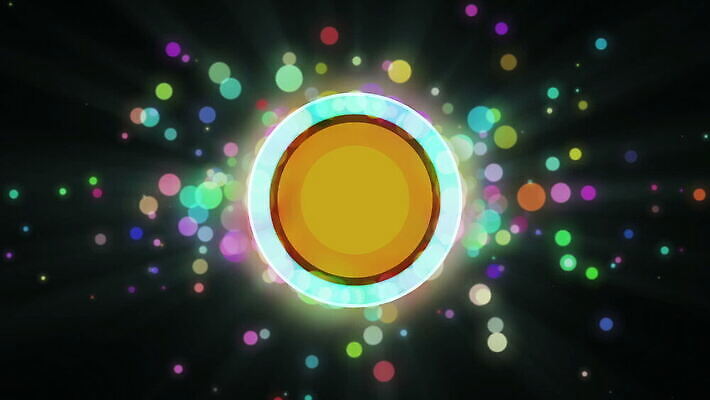 디자인 별 컬러 백그라운드 공 모션 추상 미래 창조 미술 사람없음 가로 빛 뷰티 검은색 에너지 축하 반지 점 원형 고리 입자 소프트포커스 만화 먼지 꽃가루 마법 애니메이션 파열 빛망울 광 여의주 더스트파티클 효과 MOV 해외동영상 클립영상 자연요소 도형 컨셉 무늬 장신구 문화예술 촬영기법 가루 동영상 파일형식