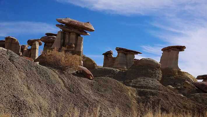 공원 자연 산 멕시코 건조 국립공원 사람없음 야외 가로 스터디 계곡 미국 사막 탐험 외계인 황무지 사암 뉴멕시코 전국 지질학 특별함 불모지 4K 건조기후 MP4 해외동영상 클립영상 공공시설 교육 컨셉 북아메리카 학습 미확인물체 돌_바위 생태계 동영상 파일형식