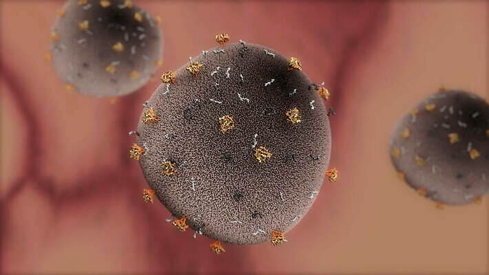 교육 과학 세포 실내 사람없음 스터디 컴퓨터 3D 혈액 바이러스 질병 묘사 생물학 긍정 감염 미생물 층 애니메이션 에이즈 전염병 차단 4K HD MOV 해외동영상 클립영상 컨셉 의학 생물 내부 전자제품 학습 디지털합성 동영상 파일형식