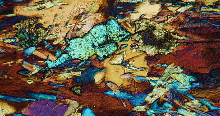 컬러 과학 현미경 사람없음 파란색 빛 컬러풀 갈색 확대 제비꽃 지역 암초 지질학 화강암 4K 현미경관찰 MOV 해외동영상 클립영상 교육 꽃 실험기구 암석 관찰 동영상 파일형식