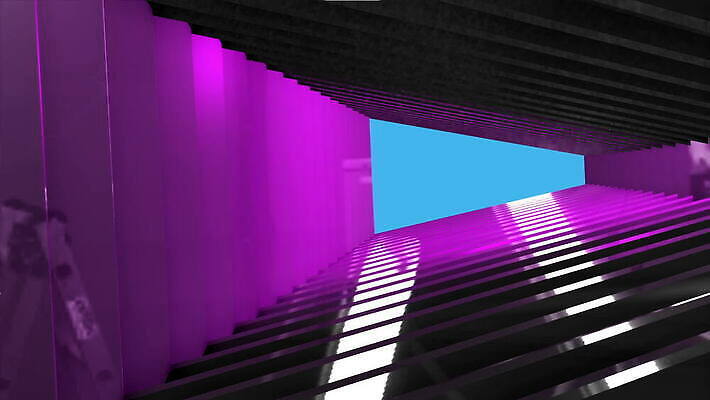 모양 디자인 선 여행 백그라운드 이동 모션 추상 미래 나선형 경사 사람없음 그래픽 파란색 빛 3D 디지털 보라색 줄무늬 소용돌이 터널 회전 만들기 튜브 애니메이션 광 발생 MOV 해외동영상 클립영상 길 컬러 컨셉 무늬 회오리 디지털합성 동영상 파일형식