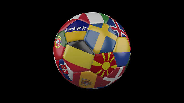 유럽 스포츠 공 잉글랜드 웨일즈 독일 덴마크 스웨덴 노르웨이 핀란드 아이슬란드 사람없음 컵 3D 축구 이탈리아 유로 프랑스 깃발 투명 고리 오스트리아 스페인 포르투갈 스위스 네덜란드 러시아 벨기에 체코 아일랜드 크로아티아 애니메이션 칠면조 헝가리 폴란드 불가리아 세르비아 슬로바키아 우크라이나 조지아 스코틀랜드 4K MOV 해외동영상 클립영상 식기 나라 돈 조류 영국 북유럽 구기 디지털합성 동영상 동유럽 서유럽 파일형식 남유럽