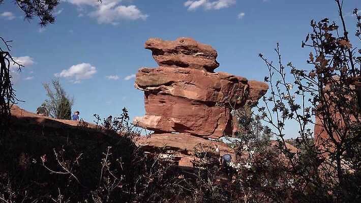 공원 여행 백그라운드 오렌지 자연 하늘 산 사람없음 빨간색 정원 미국 봄 내추럴 랜드마크 전국 지질 콜로라도 4K MP4 해외동영상 클립영상 계절 공공시설 컬러 북아메리카 과일 생태계 동영상 파일형식