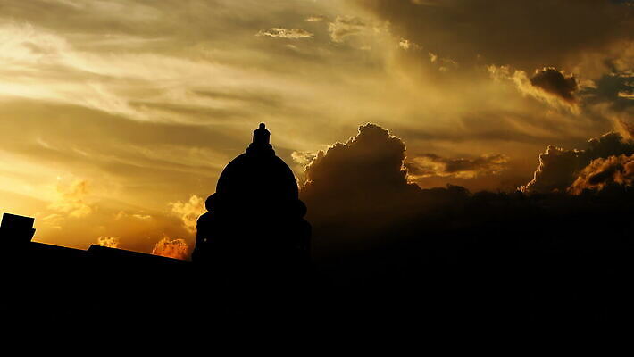 실루엣 그림자 사람없음 건물 미국 일몰 역사 저녁 그늘 땅 국회 랜드마크 4K MOV 해외동영상 클립영상 건축물 북아메리카 촬영기법 노을 야간 동영상 파일형식