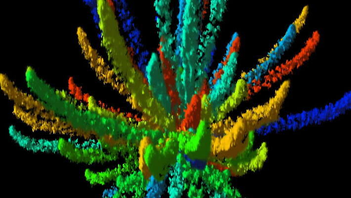 백그라운드 크리스마스 모션 불 추상 휴가 전등 가면 미술 사람없음 빨간색 초록색 파란색 빛 컬러풀 노란색 파티 3D 검은색 페인트 줄무늬 활발 산책로 흐름 에너지 입자 연기 폭발 가루 제비꽃 상승 먼지 가스 애니메이션 파열 강렬 고립 스펙트럼 효과 유체 MOV 해외동영상 슬로모션 클립영상 자연요소 기념일 꽃 길 컬러 컨셉 무늬 문화예술 조명 촬영기법 이벤트 디지털합성 동영상 파일형식