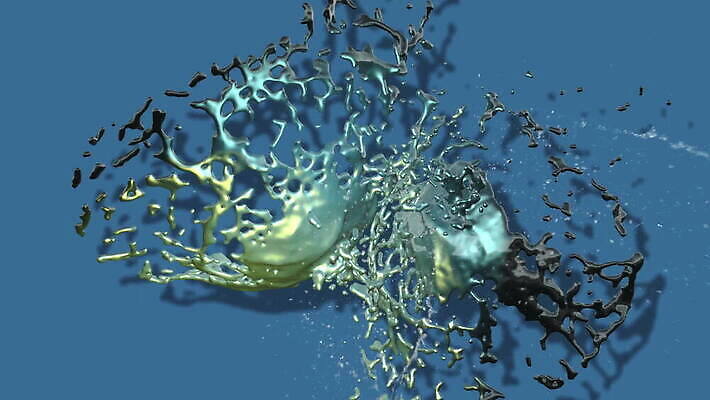 백그라운드 컨셉 모션 추상 아이디어 사람없음 물 파란색 힘 젖음 추위 신선 투명 액체 순수 스플래쉬 MOV 해외동영상 클립영상 자연요소 컬러 무늬 동영상 파일형식