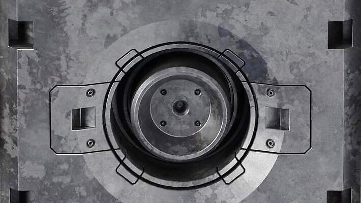 과학 모션 표면 사람없음 빨간색 상자 3D 금속 힘 회색 과학기술 흰색 컨테이너 느림 베터리 옛날 4K MP4 해외동영상 클립영상 산업 컬러 재질 기술 디지털합성 동영상 파일형식