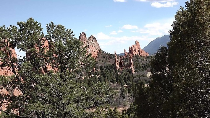 공원 여행 백그라운드 오렌지 자연 하늘 산 풍경 사람없음 빨간색 정원 미국 봄 내추럴 랜드마크 전국 지질 콜로라도 4K MP4 해외동영상 클립영상 계절 공공시설 컬러 북아메리카 과일 생태계 동영상 파일형식