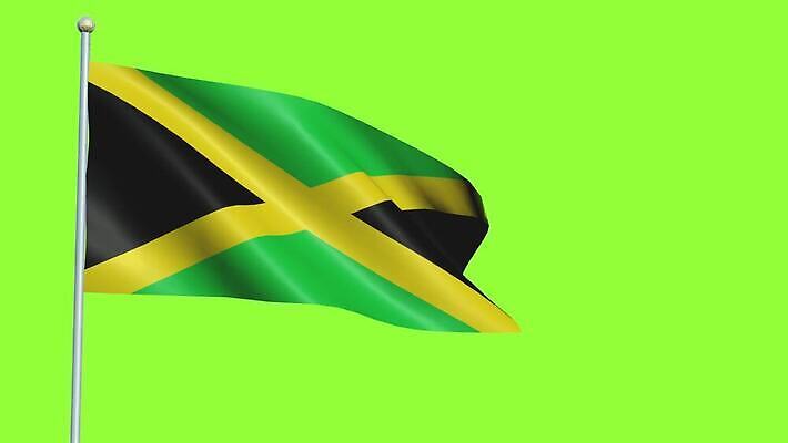 배너 문화 파도 백그라운드 바람 사람없음 초록색 세계 스크린 자유 깃발 직물 투명 실크 심볼 사인 질감 봉 애국심 고립 자메이카 전국 정부 4K MOV 해외동영상 클립영상 자연요소 바다 컬러 컨셉 북아메리카 날씨 동영상 파일형식