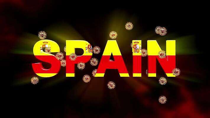 컨셉 세포 실험 사람없음 글로벌 3D 중국 고통 죽음 깃발 스페인 바이러스 질병 위험 예방 감염 애니메이션 백신 스페인어 전염병 증상 사스 코로나바이러스 4K 락다운 MOV 해외동영상 클립영상 감정 유럽 아시아 의학 디지털합성 동영상 파일형식