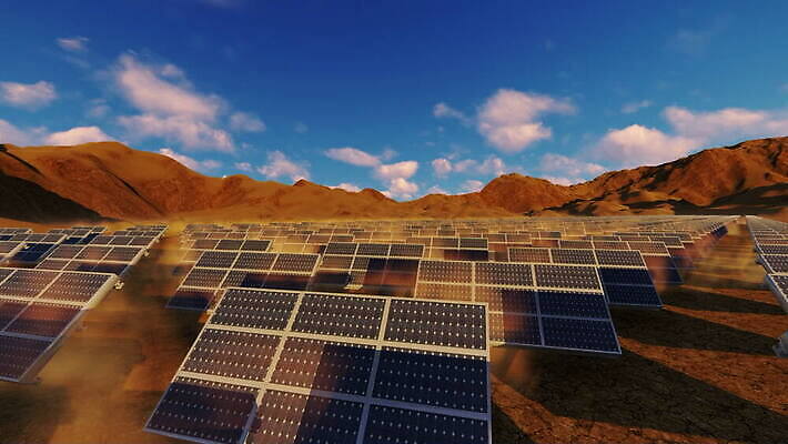 산업 비즈니스 자연 하늘 산 풍경 사람없음 초록색 파란색 햇빛 태양 일출 환경 힘 일몰 재활용 장비 사막 발전소 에너지 판넬 뜨거움 생태계 하이테크 태양에너지 집열판 세대 유지 내추럴 혁명 생태학 공급 타임랩스 MOV 해외동영상 클립영상 자연요소 교육 컬러 컨셉 기술 촬영기법 노을 그린에너지 친환경 동영상 파일형식