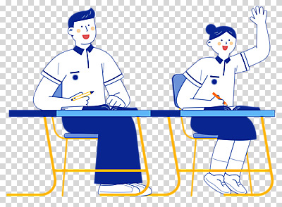 전신 편집 편집이미지 여학생 여자 남자 교복 남학생 청소년 누끼 앉기 두명 손들기 PNG 십대만 편집소스 학생 옷 모션 사람 파일형식