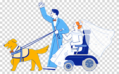 전신 편집 편집이미지 한마리 여자 남자 결혼 신혼부부 서기 들기 누끼 앉기 성인 두명 팔짱 강아지 승차 장애인 손인사 PNG 장애 시각장애인 신랑신부 안내견 성인만 편집소스 전동휠체어 1 부부 신부_웨딩 신랑 모션 사람 이벤트 반려동물 인사 개 휠체어 신혼 파일형식