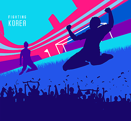 전신 실루엣 하늘색 일러스트 응원 축구선수 사람모양 여러명 기쁨 만세 군중 무릎꿇기 축구장 골대 축구골대 축구경기 세레모니 세리머니 국내일러스트 AI파일 모양 감정 다수 스포츠시설 모션 운동선수 촬영기법 사람 경기 파란색 축구 파일형식 벡터