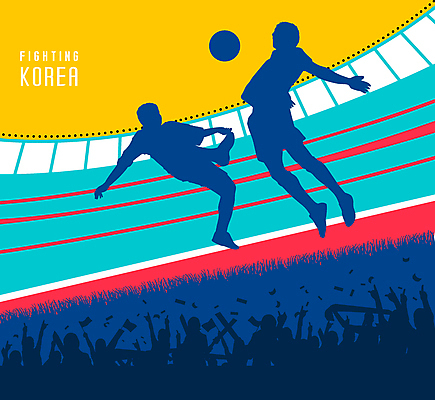 전신 실루엣 일러스트 축구공 응원 축구선수 사람모양 여러명 파란색 점프 군중 축구장 축구경기 국내일러스트 AI파일 모양 컬러 다수 공 축구용품 스포츠시설 모션 운동선수 촬영기법 사람 경기 축구 파일형식 벡터