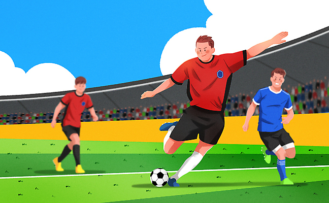 전신 PSD 남자 일러스트 축구공 축구선수 경기 성인 세명 축구 군중 축구장 슛 축구경기 성인남자만 월드싸커 국내일러스트 스포츠 공 축구용품 스포츠시설 운동선수 사람 구기 남자만 성인만 파일형식