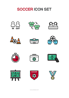 아이콘 시계 사람모양 사람없음 축구 텔레비전 스타디움 경기장 시간 구급상자 리모컨 축구장 메달 골키퍼 골키퍼장갑 교체 작전판 칼라콘 해설 월드싸커 2D아이콘 AI파일 시청하다 모양 스포츠 스포츠시설 모션 운동선수 설명 전자제품 구기 글러브 의료용품 안전장비 전략 상_상패 파일형식 벡터