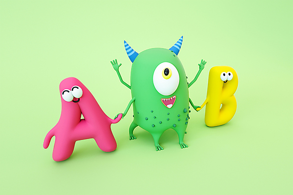 PSD 편집 편집이미지 캐릭터 디자인 알파벳 영어 악수 3D캐릭터 영어교육 사람없음 초록색 3D소스 3D 손잡기 B 디지털합성 A 몬스터 에듀 에듀케이션 편집소스 편집3D 문자 교육 컬러 모션 손짓 파일형식