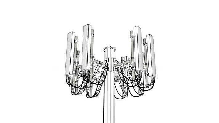 파도 인터넷 통신 하늘 안테나 사람없음 스마트폰 탑 자료 연결 수화기 신호 철탑 송신기 와이어프레임 4G 4K MOV 해외동영상 클립영상 건축물 바다 IT 핸드폰 스마트기기 전화기 동영상 파일형식