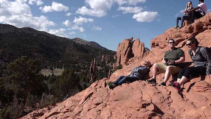 공원 여행 백그라운드 오렌지 자연 하늘 산 풍경 사람없음 빨간색 뷰티 정원 미국 봄 내추럴 랜드마크 전국 지질 콜로라도 4K MP4 해외동영상 클립영상 계절 공공시설 컬러 북아메리카 과일 생태계 동영상 파일형식