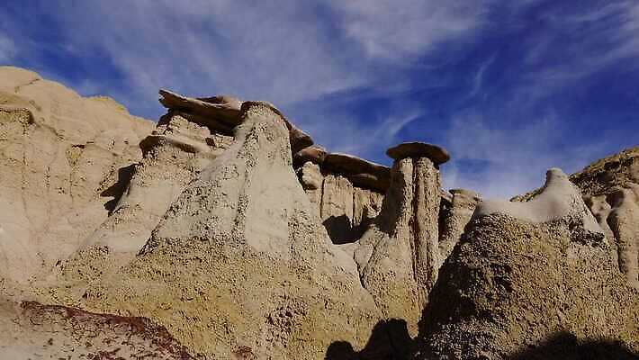 공원 자연 산 멕시코 건조 국립공원 풍경 사람없음 야외 가로 스터디 계곡 미국 사막 탐험 외계인 가을 바위 황무지 사암 뉴멕시코 전국 지질학 특별함 불모지 4K 건조기후 MP4 해외동영상 클립영상 계절 공공시설 교육 컨셉 북아메리카 학습 미확인물체 돌_바위 생태계 동영상 파일형식