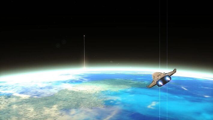 구름 별 지구 과학 여행 백그라운드 휴가 미래 사람없음 세로 여행객 우주 힘 행성 화물 역 승차 엘리베이터 하이테크 리프트 승객 궤도 애니메이션 채널 환상 수평선 MOV 해외동영상 클립영상 자연요소 컨셉 교통시설 모션 기술 사람 운송업 동영상 파일형식
