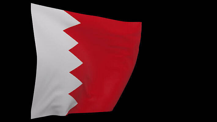 배너 물결 사람없음 깃발 애국심 바레인 전국 4K MOV 해외동영상 클립영상 중동 동영상 파일형식