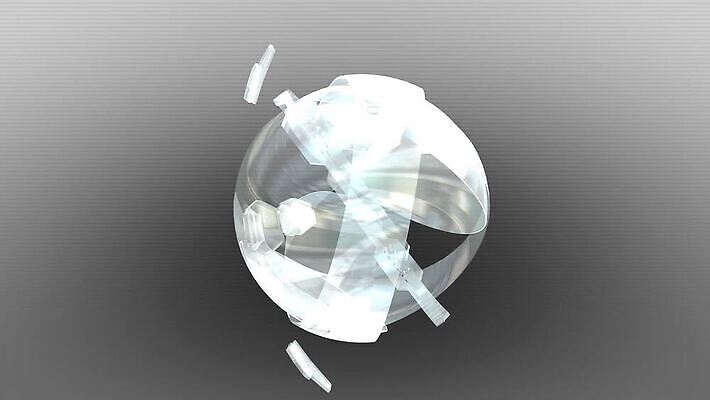 모션 유리 미래 실내 사람없음 물 빛 반사 에너지 시간 원형 플라스틱 계산대 하이테크 광택 애니메이션 여의주 인터페이스 카운트 카운트다운 스타일 MOV 해외동영상 클립영상 자연요소 도형 컨셉 재질 기술 내부 동영상 파일형식