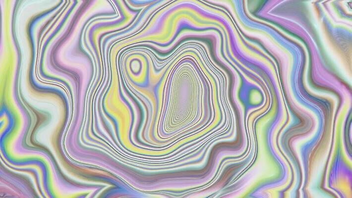 디자인 파도 분홍색 컬러 백그라운드 이동 무지개 패턴 벽지 표면 추상 수채화 미술 경사 사람없음 그래픽 장식 파란색 빛 컬러풀 보라색 거품 액체 질감 홀로그램 효과 MOV 해외동영상 클립영상 자연요소 바다 컨셉 무늬 문화예술 동영상 파일형식