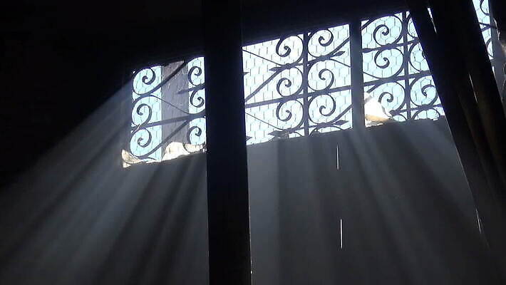 사람없음 빛 물방울 분위기 연기 신비 감옥 지하 지하실 호러 MOV 해외동영상 클립영상 컨셉 공포 동영상 파일형식