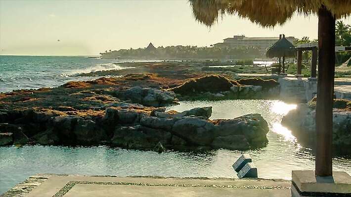 모래 파도 바다 섬 여행 우산 자연 휴가 불꽃 휴식 멕시코 손바닥 풍경 해변 사람없음 여름 관광지 야자수 태양 뷰티 평화 일몰 뜨거움 충돌 묘사 휴양지 암초 마야 이국적 칸쿤 파라다이스 화창 4K MP4 해외동영상 클립영상 자연요소 나무 손 계절 컨셉 북아메리카 불 날씨 노을 장소 생태계 마야문명 동영상 파일형식