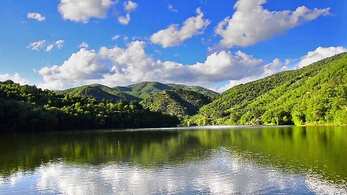 나무 식물 유럽 호수 백그라운드 자연 하늘 산 사람없음 야외 목재 강 햇빛 내추럴 타임랩스 MOV 해외동영상 클립영상 나라 재료 촬영기법 태양 생태계 동영상 파일형식