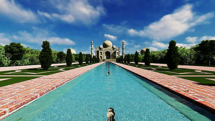 나무 전통 아시아 종교 문화 여행 건축양식 사람없음 야외 관광지 강 반사 탑 황혼 궁전 무덤 영혼 역사 모스크 천연기념물 명승지 아그라 4K MOV 해외동영상 클립영상 식물 건축물 건축 나라 고건축 풍경 일몰 이슬람교 동영상 파일형식