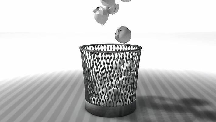 종이 백그라운드 컨셉 사람없음 사무실 바구니 금속 재활용 쓰레기통 주름 캔 은색 쓰레기 폐기물 컨테이너 버리기 가득함 오브젝트 생태계 문서 애니메이션 낭비 구김 생태학 처리 철강 폐휴지 전경 HD MOV 해외동영상 클립영상 교육 산업 컬러 비즈니스 모션 재질 풍경 화장지 친환경 동영상 파일형식 탑뷰
