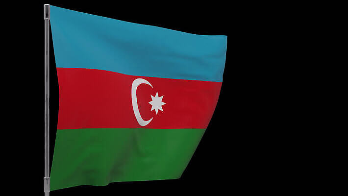 배너 물결 사람없음 깃발 깃대 봉 애국심 아제르바이잔 전국 4K MOV 해외동영상 클립영상 나라 동영상 파일형식