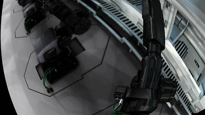 산업 선 공장 미래 사람없음 컴퓨터 3D 로봇 팔 무거움 애니메이션 공학 모터 국회 비용 4K HD MOV 해외동영상 AI_인공지능 클립영상 교육 컨셉 공업 신체부위 경제 전자제품 무게 디지털합성 동영상 파일형식