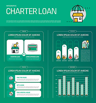 일러스트 우산 부동산 그래프 주택 사람없음 초록색 동전 인포그래픽 저축 신용카드 대출 전세 주택대출 국내일러스트 AI파일 컬러 돈 건물 금융 재산 파일형식 벡터