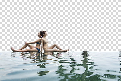 전신 편집 편집이미지 여자 수영복 여유 휴식 수영장 누끼 앉기 20대 성인 두명 비키니 한국인 등맞대기 PNG 성인여자만 편집소스 인피니티풀 옷 감정 컨셉 모션 사람 동양인 청년 여자만 성인만 파일형식