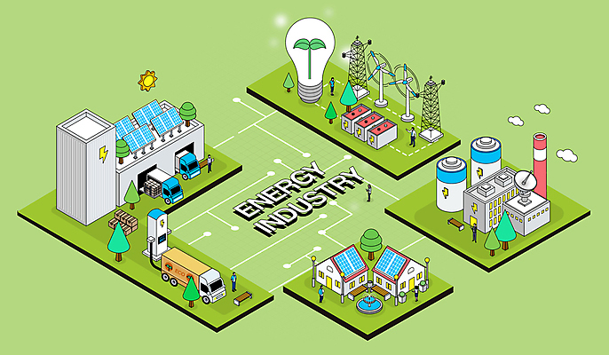 전신 여자 남자 산업 일러스트 전구 주택 서기 여러명 성인 건물 초록색 새싹 발전소 에너지 트럭 풍력에너지 건전지 태양에너지 집열판 송전탑 아이소메트릭 물류창고 전기자동차 전기충전 충전소 성인만 물류센터 국내일러스트 에너지의날 AI파일 식물 건축물 기념일 컬러 다수 모션 자동차 사람 탑 그린에너지 창고 충전 파일형식 벡터