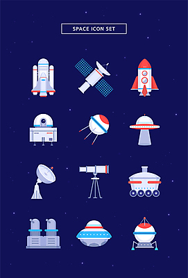 아이콘 사람없음 우주 인공위성 로켓 우주선 로봇 탐사선 UFO 위성안테나 천체망원경 군사기지 2D아이콘 AI파일 통신 군대 안테나 망원경 미확인물체 파일형식 벡터