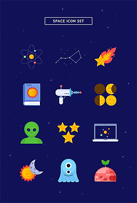 아이콘 별 사람없음 책 노트북 태양 새싹 우주 별자리 행성 총 외계인 달 초승달 유성 몬스터 2D아이콘 AI파일 자연요소 식물 무기 전자제품 미확인물체 파일형식 벡터