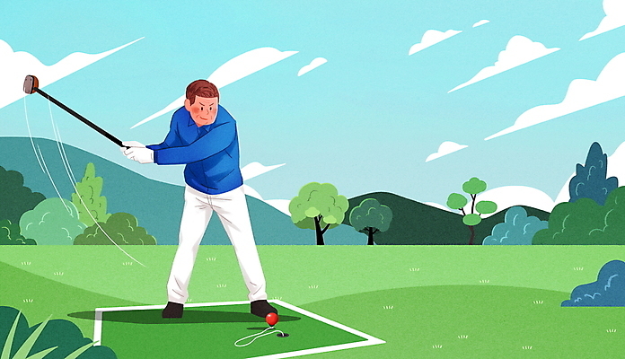 전신 PSD 공원 남자 중년 골프 일러스트 골프장 골프공 한명 들기 운동 골프채 스윙 중년남자한명만 파크골프 국내일러스트 1 공공시설 포즈 공 스포츠시설 모션 골프용품 건강 사람 성인 구기 남자한명만 중년남자만 파일형식