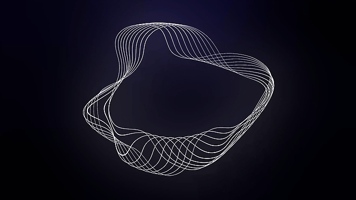 곡선 모션 사람없음 흰색 웨이브 영상 동영상 카피스페이스 모션그래픽 MP4 MOV 선 컬러 공백 파일형식