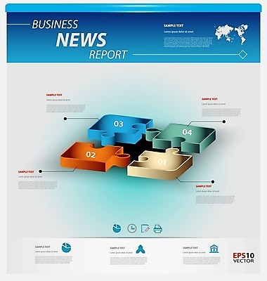 EPS 해외이미지 템플릿 디자인 백그라운드 일러스트 비즈니스 통신 통계 사람없음 그래픽 컬러풀 자료 인포그래픽 정보 네트워크 분석 보고서 레이아웃 문서 단계 엘리먼트 인터페이스 인터랙티브 해외202004 해외일러스트 컬러 컨셉 파일형식 벡터