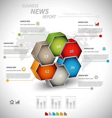 EPS 해외이미지 템플릿 디자인 백그라운드 일러스트 비즈니스 통신 통계 아이디어 사람없음 그래픽 컬러풀 자료 인포그래픽 정보 네트워크 선택 분석 보고서 레이아웃 문서 단계 엘리먼트 인터페이스 인터랙티브 해외202004 해외일러스트 컬러 컨셉 파일형식 벡터