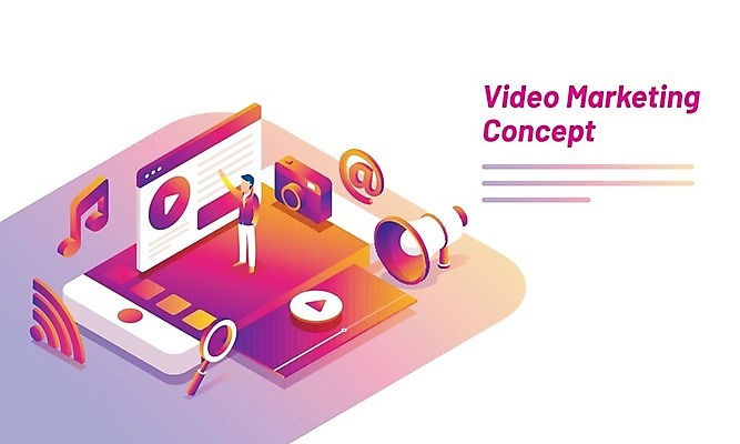 EPS 해외이미지 템플릿 남자 산업 백그라운드 일러스트 회사 비즈니스 아이디어 성인 사람없음 스마트폰 카메라 디지털 확성기 인포그래픽 장비 성장 가리킴 상업 영상 마케팅 성인남자한명만 해외202004 해외일러스트 컨셉 사람 손짓 전자제품 핸드폰 스마트기기 남자한명만 성인남자만 파일형식 벡터