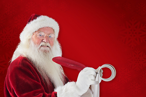 포토 JPG 해외이미지 노년 남자 종이 크리스마스 한명 들기 상반신 옆모습 빨간색 산타클로스 기록 깃펜 노인남자한명만 해외202004 해외포토 1 기념일 뷰포인트 컬러 모션 사람 성인 남자한명만 노인남자만 파일형식